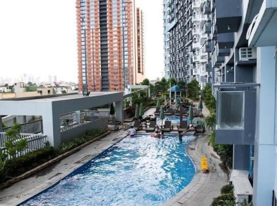 Cubao Manhattanheights U31N Tb, Studio Unit Manilla Buitenkant foto